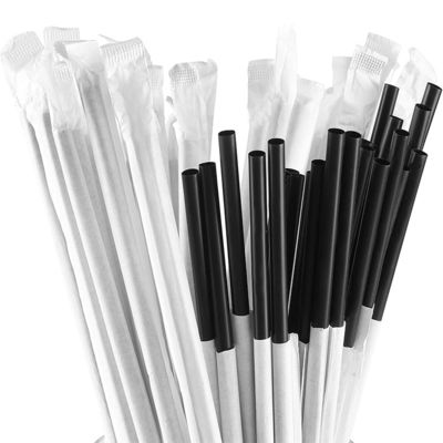 Custom PLA PP biologisch abbaubare Milchblasen Tee Gerade Strohhalme für Lebensmittel- und Getränkeverpackungen