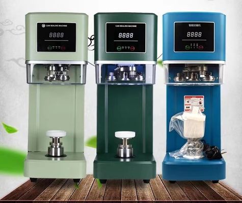 Maximalgeschwindigkeit 20 Stück/min Automatischer Dosensiegel für intelligente kleine tragbare Kunststoffdosen