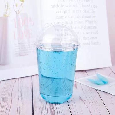 500 ml Einweg-PLA-Kuppe aus Kunststoff mit rundem Boden, 96-Kaliber-Biodegradable U-Kuppe