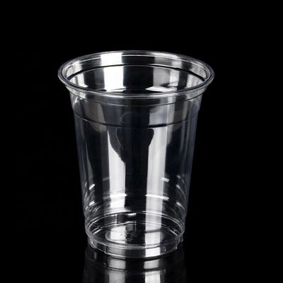 95 Kaliber Transparent PLA Einweg-Plastikbecher mit Kuppeldeckel 20oz 16oz 12oz 9oz