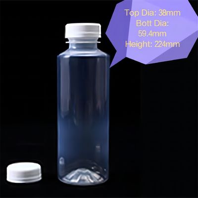 PP Kunststoff 150 ml 280 ml 350 ml 500 ml Hitzebeständige Getränkeflasche für Saft