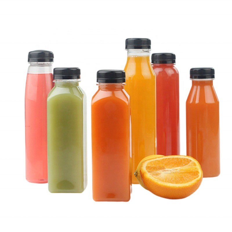 300 ml 350 ml 400 ml Pet Plastik Getränke Flasche für Getränke Anpassung und Markenbildung